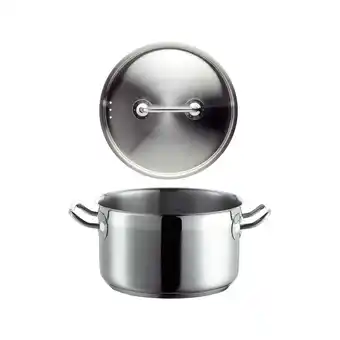 Netto Marken-Discount Mäser Fleischtopf mit Deckel PROFESSIONAL I Silberfarben Angebot