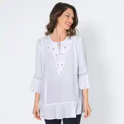 NKD Damen-Bluse mit Trompetenärmeln Angebot