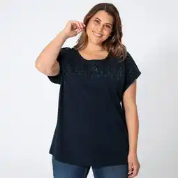 NKD Damen-T-Shirt aus reiner Baumwolle, große Größen Angebot