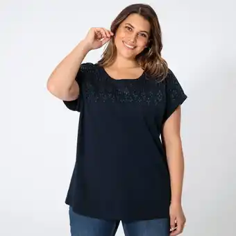 NKD Damen-T-Shirt aus reiner Baumwolle, große Größen Angebot