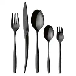 Netto Marken-Discount Mäser Besteck-Set, Edelstahl Nigran Schwarz Angebot