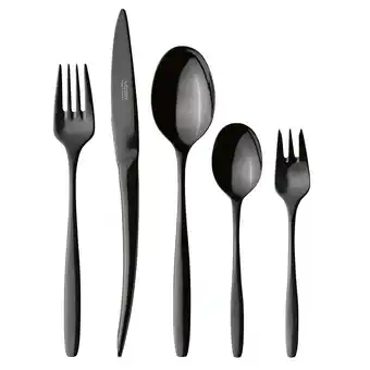 Netto Marken-Discount Mäser Besteck-Set, Edelstahl Nigran Schwarz Angebot
