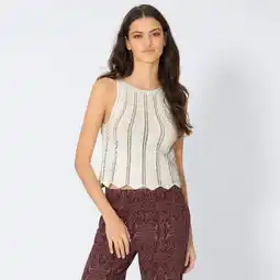 NKD Damen-Strick-Top mit Ajourmuster Angebot