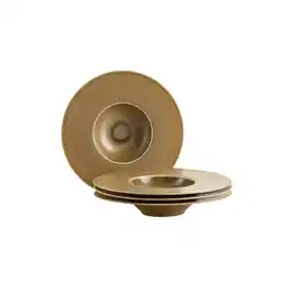 Netto Marken-Discount Mäser Gourmetteller, Porzellan Grumpy Beige Angebot