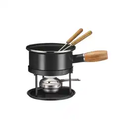 Netto Marken-Discount Mäser Käsefondue Set, Edelstahl 18/0 - Schwarz Angebot