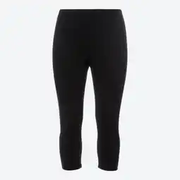 NKD Damen-Caprileggings mit Mesh-Einsatz, große Größen Angebot