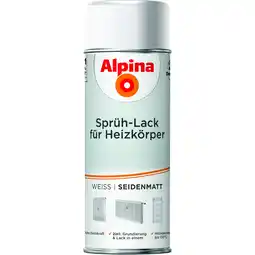 toom Baumarkt Alpina Heizkörper-Sprühlack weiß seidenmatt 400 ml Angebot