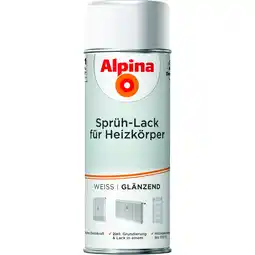 toom Baumarkt Alpina Heizkörper-Sprühlack weiß glänzend 400 ml Angebot