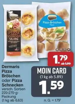 Famila Nord West Dermaris Pizza Brötchen oder Pizza Schnecken Angebot