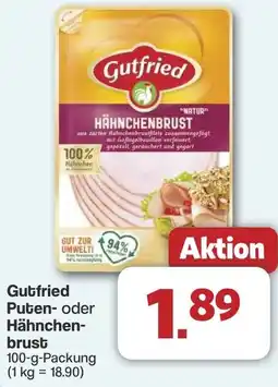 Famila Nord West Gutfried Puten- oder Hähnchenbrust Angebot