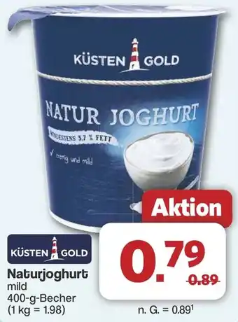 Famila Nord West KÜSTEN GOLD Naturjoghurt Angebot