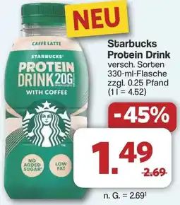 Famila Nord West Starbucks Protein Drink Angebot