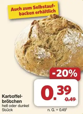 Famila Nord West Kartoffelbrötchen Angebot