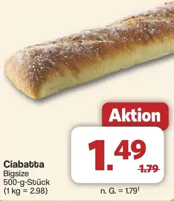 Famila Nord West Ciabatta Angebot