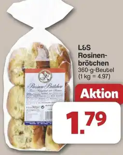 Famila Nord West L&S Rosinenbrötchen Angebot
