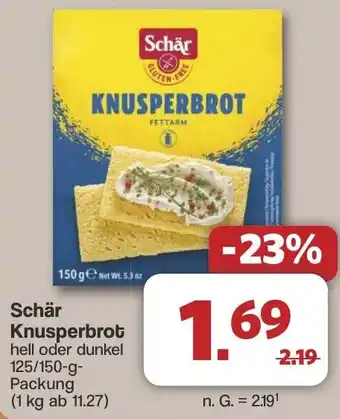 Famila Nord West Schär Knusperbrot Angebot