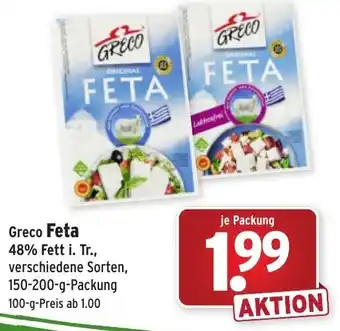 Wasgau Greco Feta 150-200g Angebot