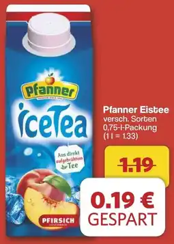 Famila Nord West Pfanner Eistee Angebot