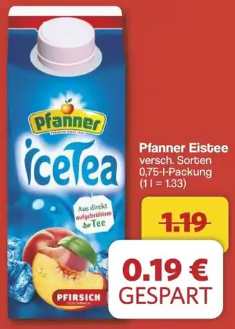 Famila Nord West Pfanner Eistee Angebot