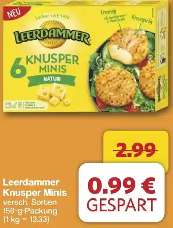 Famila Nord West Leerdammer Knusper Minis Angebot