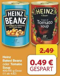 Famila Nord West Heinz Baked Beanz oder Tomato Soup Angebot