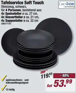 Poco CREATABLE Tafelservice Soft Touch Angebot