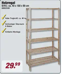 Poco Holzregal Angebot