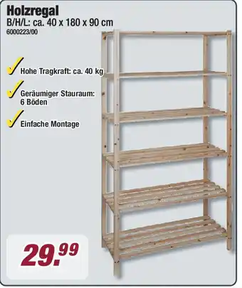 Poco Holzregal Angebot