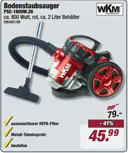 Poco WKM Bodenstaubsauger PSC-1800W.26 Angebot