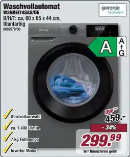 Poco Gorenje Waschvollautomat W3NHEI74SAS/DE Angebot
