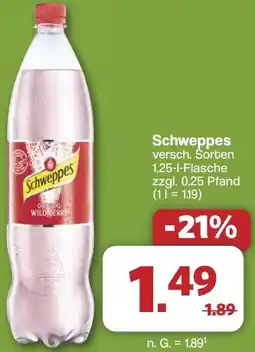 Famila Nord West Schweppes Angebot