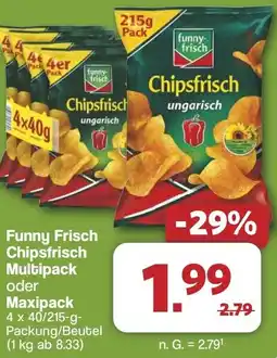 Famila Nord West Funny Frisch Chipsfrisch Multipack oder Maxipack Angebot