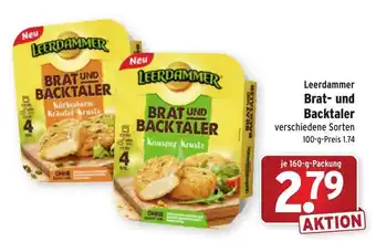 Wasgau Leerdammer Brat und Backtaler 160g Angebot