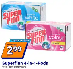 Action Superfinn 4-in-1-Pods Angebot