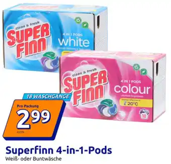 Action Superfinn 4-in-1-Pods Angebot