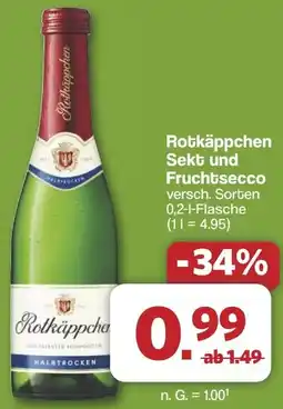 Famila Nord West Rotkäppchen Sekt und Fruchtsecco Angebot