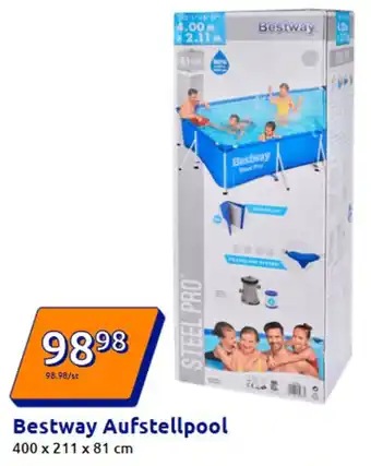 Action Bestway Aufstellpool Angebot