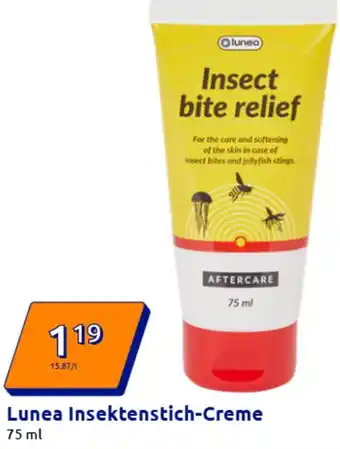 Action Lunea Insektenstich-Creme Angebot