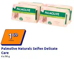 Action Palmolive Naturals Seifen Delicate Care Angebot