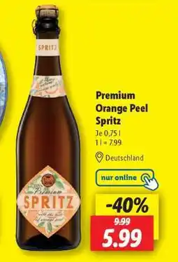 Lidl Premium Orange Peel Spritz Angebot