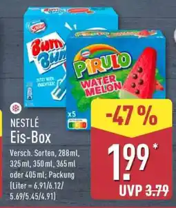 Aldi Nord Eis-Box Angebot