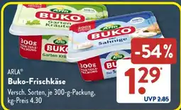 Aldi Süd ARLA Buko-Frischkäse Angebot