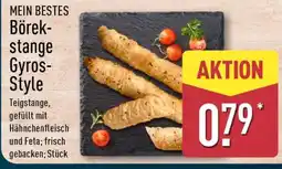 Aldi Nord Börekstange Gyros-Style Angebot