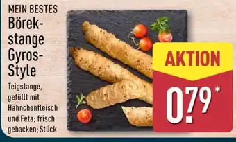 Aldi Nord Börekstange Gyros-Style Angebot