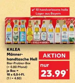 Kaufland KALEA Männerhandtasche Hell Angebot