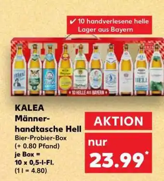 Kaufland KALEA Männerhandtasche Hell Angebot