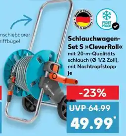 Kaufland Schlauchwagen-Set S CleverRoll Angebot