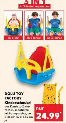 Kaufland DOLU TOY FACTORY Kinderschaukel Angebot
