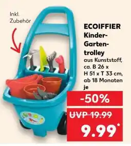 Kaufland ECOIFFIER Kinder-Garten-trolley Angebot
