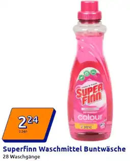 Action Superfinn Waschmittel Buntwäsche Angebot
